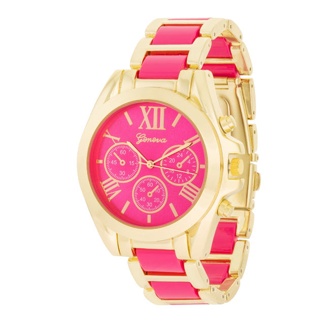 ShineHigh Pink Gold Watch