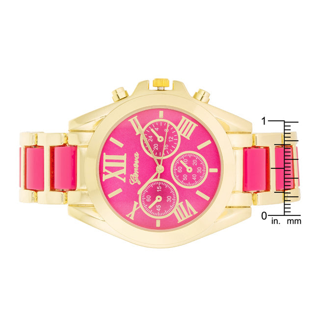 ShineHigh Pink Gold Watch