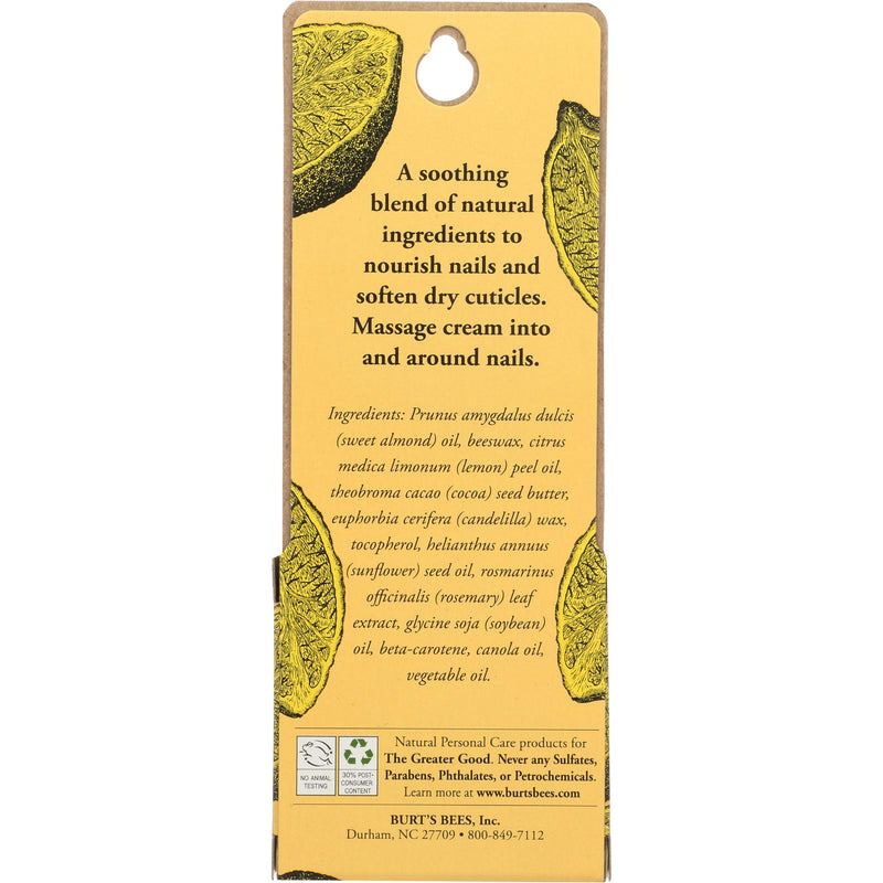 Burt's Bees Lemon Butter Cuticle Cream
