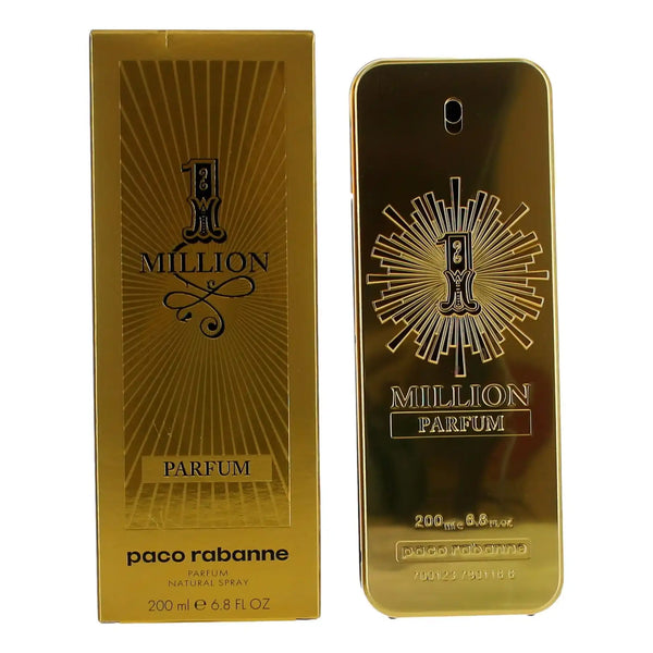 1 Million by Paco Rabanne, 6.8 oz Parfum Spray for Men 03349668581948