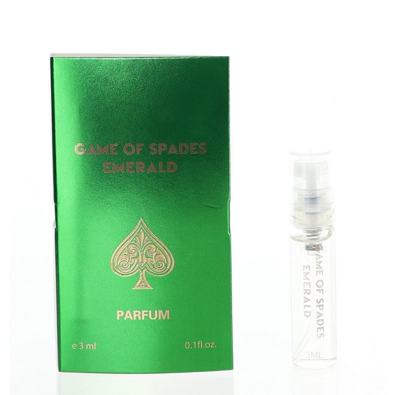 Game of Spades Emerald by Jo Milano, 0.1 oz Parfum for Unisex Sample