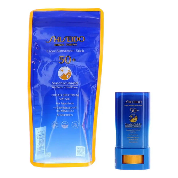 Shiseido Clear Sunscreen Stick by Shiseido, .7oz Sunscreen Stick SPF 50+ 730852169807