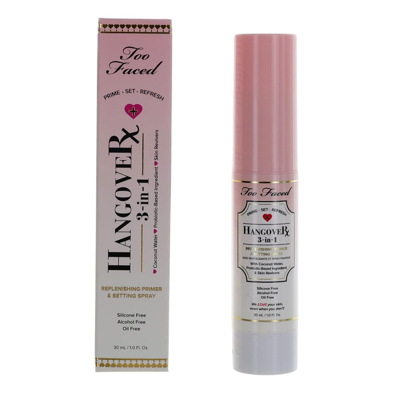 Too Faced Hangover Rx by Too Faced, 1oz 3-in-1 Primer and Setting Spray 651986974665