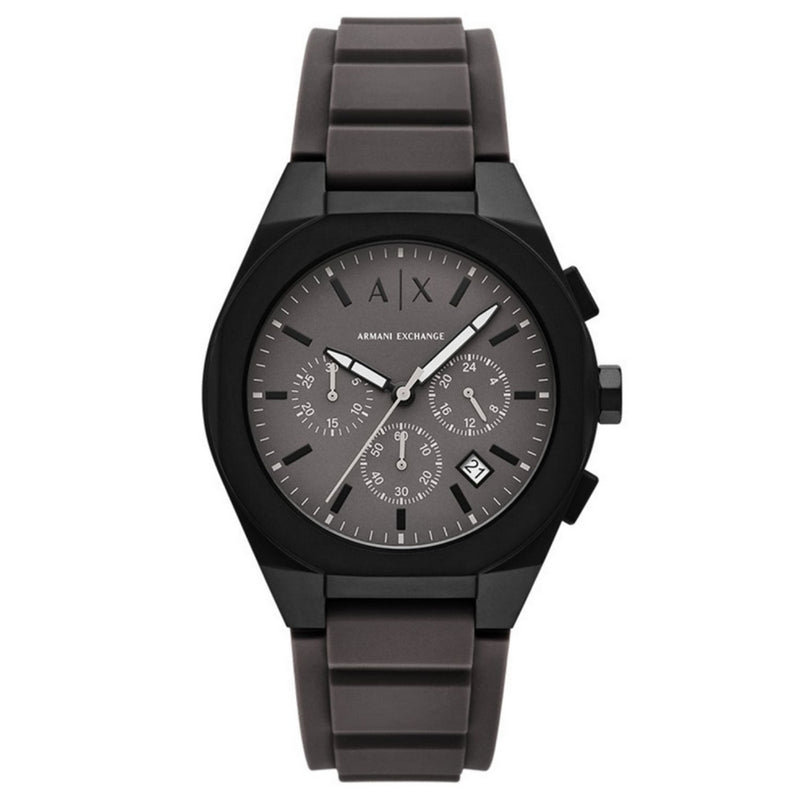 Armani Exchange Men's Sync AX4191 Bracelet Grey Dial Quartz Movement Fold over Clasp 42mm Round Watch