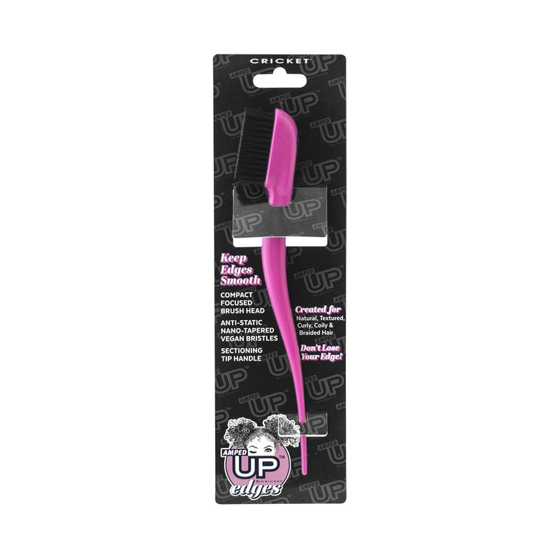 Cricket Amped Up Edges Brush Pink Unisex Gift Set