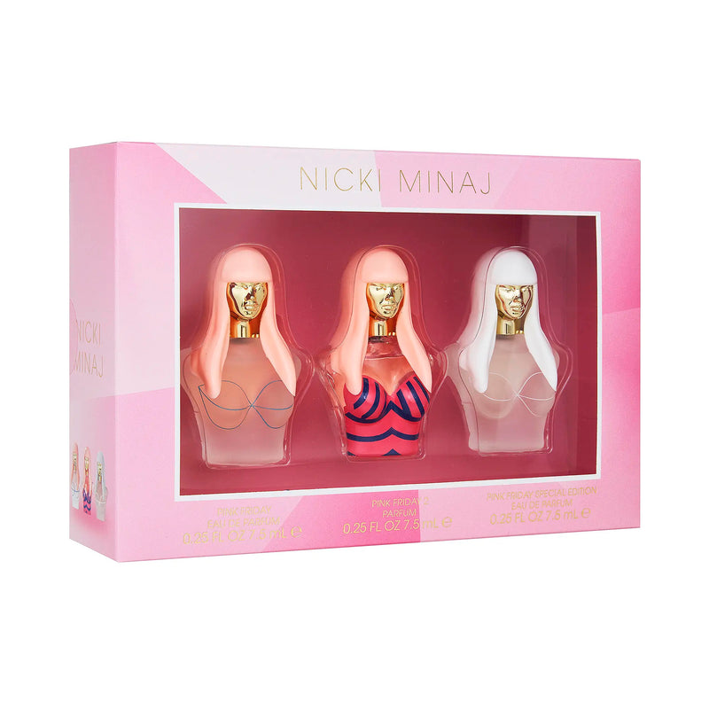 Curve Nicki Minaj 3: Pink Friday + Pink Friday 2 + Pink Friday Special Edition Women's Eau De Parfum Gift Set