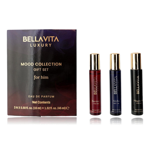 Bellavita Mood Collection Men's Eau De Parfum Gift Set