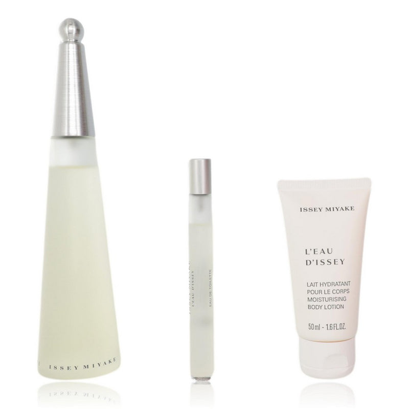 L'Eau D'Issey By Issey Miyake, 3 Piece Gift Set For Women