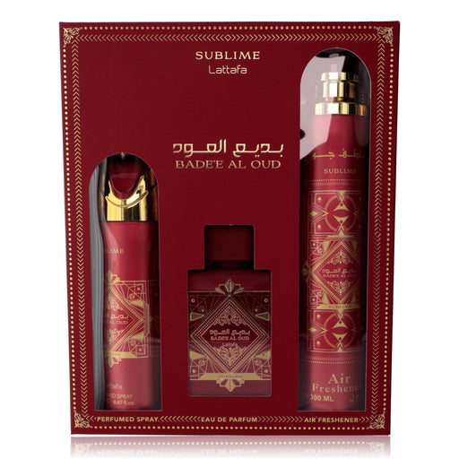 Lattafa Bad'e Al Oud Sublime Unisex Gift Set