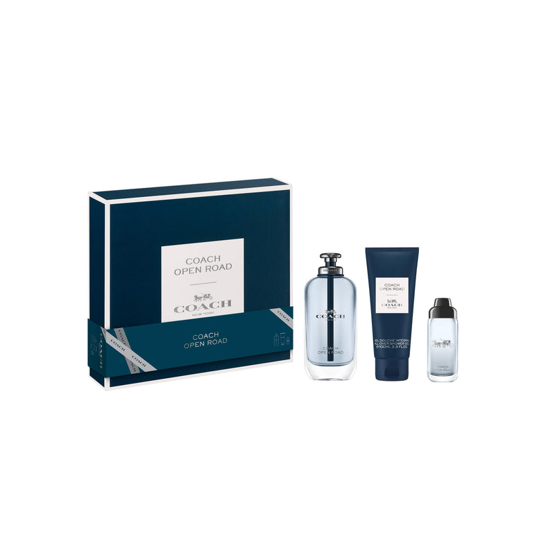 Coach Open Road + Shower Gel Men's Eau De Toilette Gift Set