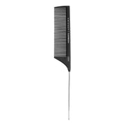 Cricket Carbon Comb Seamless Medium Tooth Pattern Metal Rattail C55 Unisex Gift Set