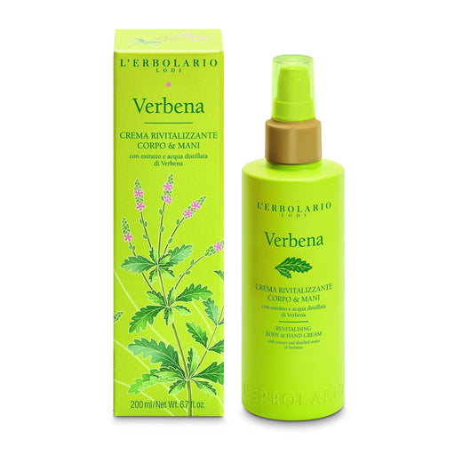 Lerbolario Revitalising Body And Hand Cream Verbena