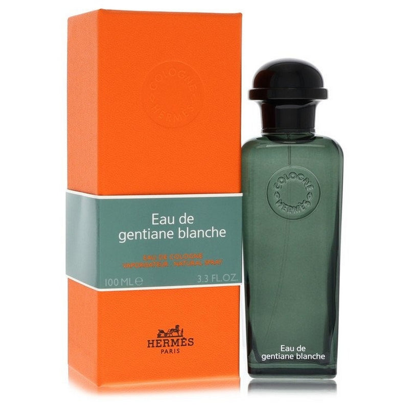 Eau De Gentiane Blanche By Hermes Eau De Cologne Spray (Unisex) 3.3 Oz
