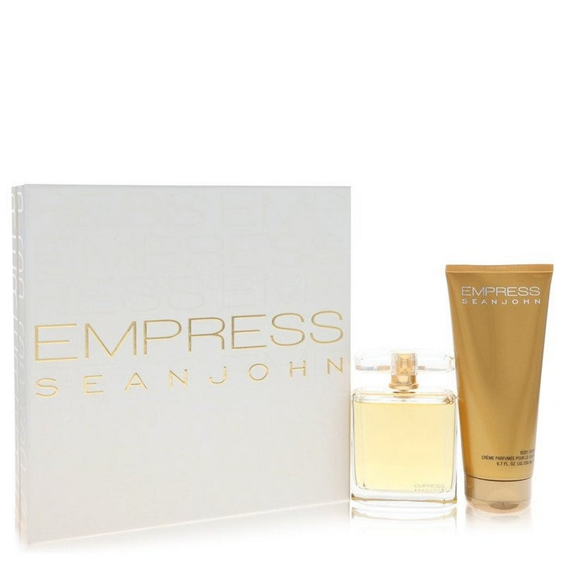 Empress by Sean John Women Gift Set -- 3.4 oz Eau De Parfum Spray + 6.7 oz Body Cream