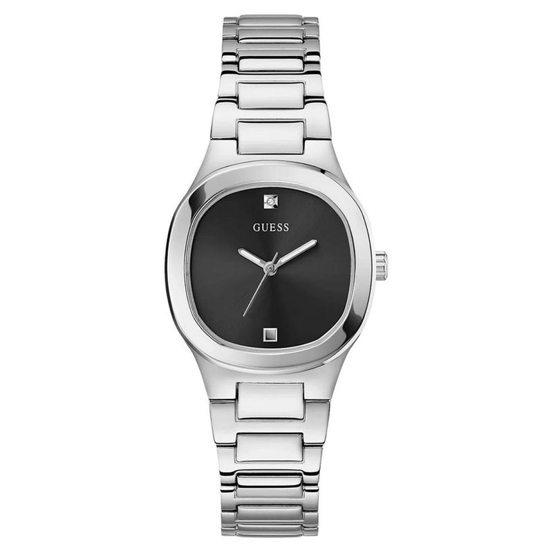Guess Women's Eve GW0615L1 Bracelet Black Dial Quartz Movement Fold over Clasp 32mm Round Watch