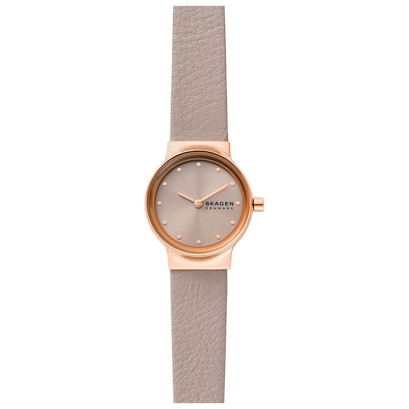 Skagen Women's Freja SKW3005 Strap Grey Dial Quartz Movement Buckle Clasp 26mm Round Watch