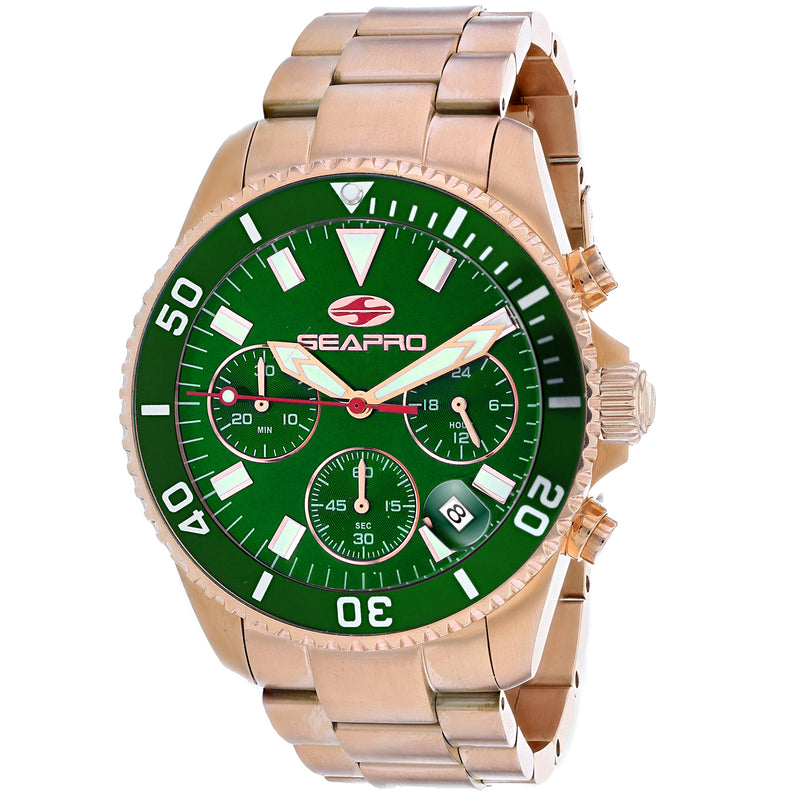 Seapro Scuba 200 Chrono Men's Quartz 43mm Watch