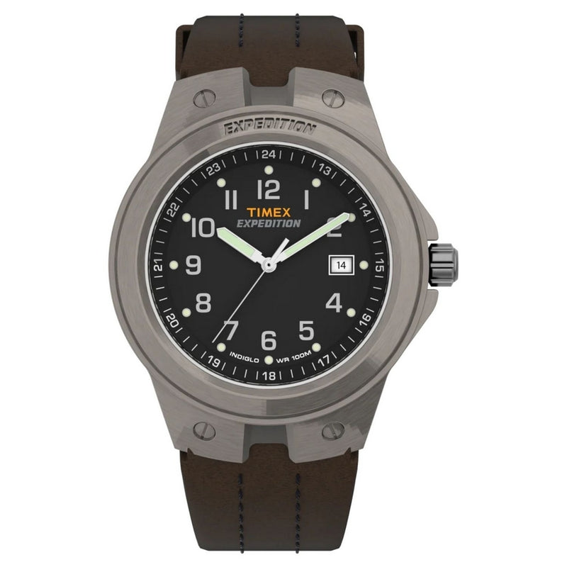 Timex Men's Expedition T49631 Strap Black Dial Quartz Movement Buckle Clasp 40mm Round Watch