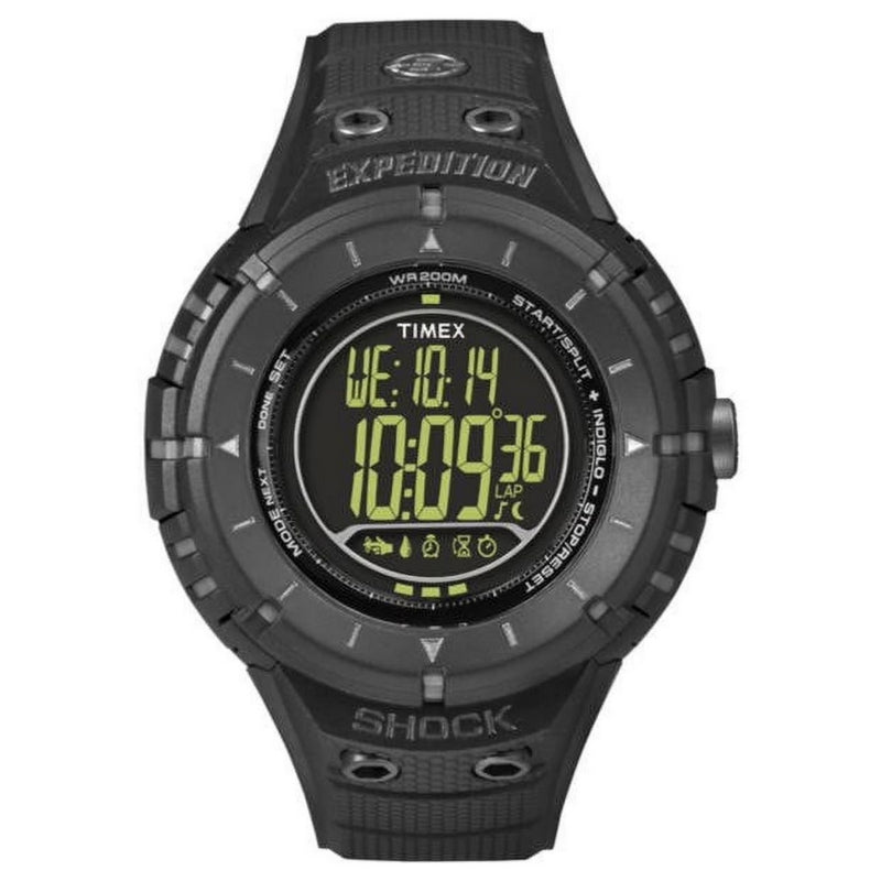 Timex Men's Expedition T49928 Strap Black Dial Quartz Movement Buckle Clasp 49mm Round Watch