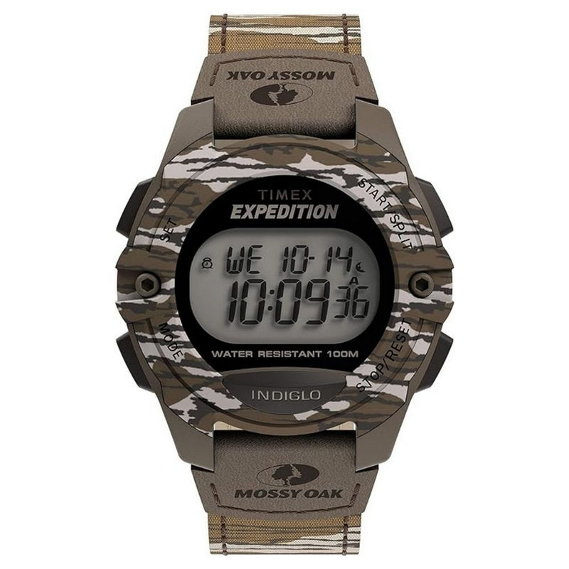 Timex Men's Expedition TW4B19600 Strap Brown Dial Quartz Movement Buckle Clasp 40mm Round Watch