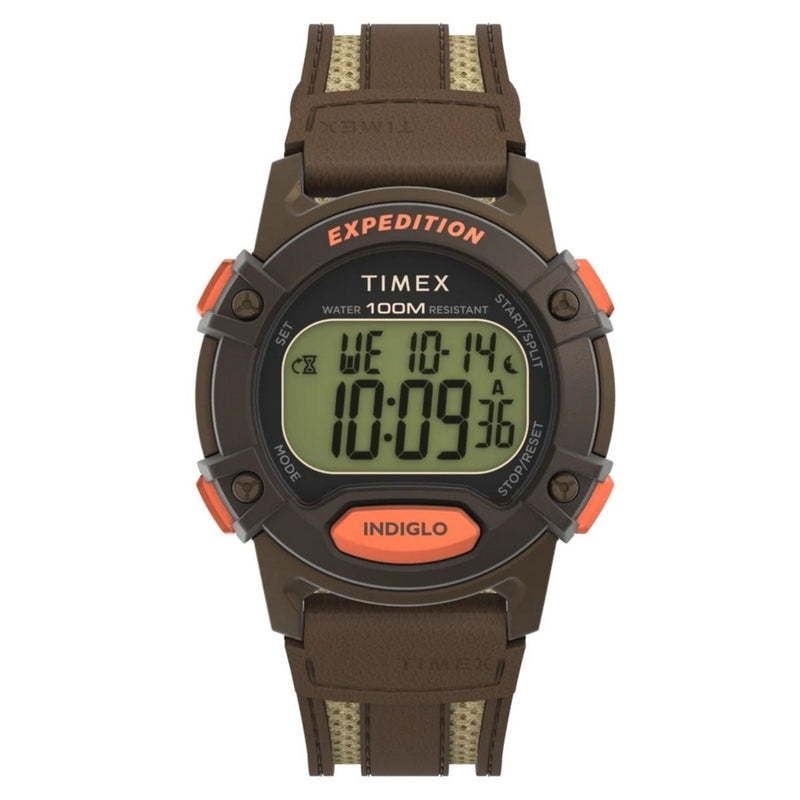 Timex Men's Expedition TW4B30400 Strap Grey Dial Quartz Movement Buckle Clasp 41mm Round Watch