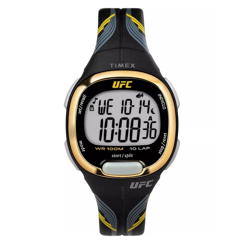 Timex Women's UFC Takedown TW5M52000 Strap Grey Dial Quartz Movement Buckle Clasp 33mm Round Watch