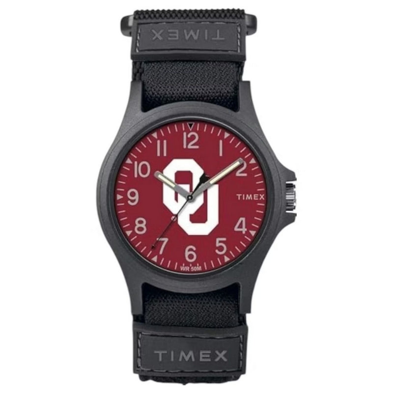 Timex Men's Tribute Base TWZUOKLMA Strap Red Dial Quartz Movement Buckle Clasp 40mm Round Watch
